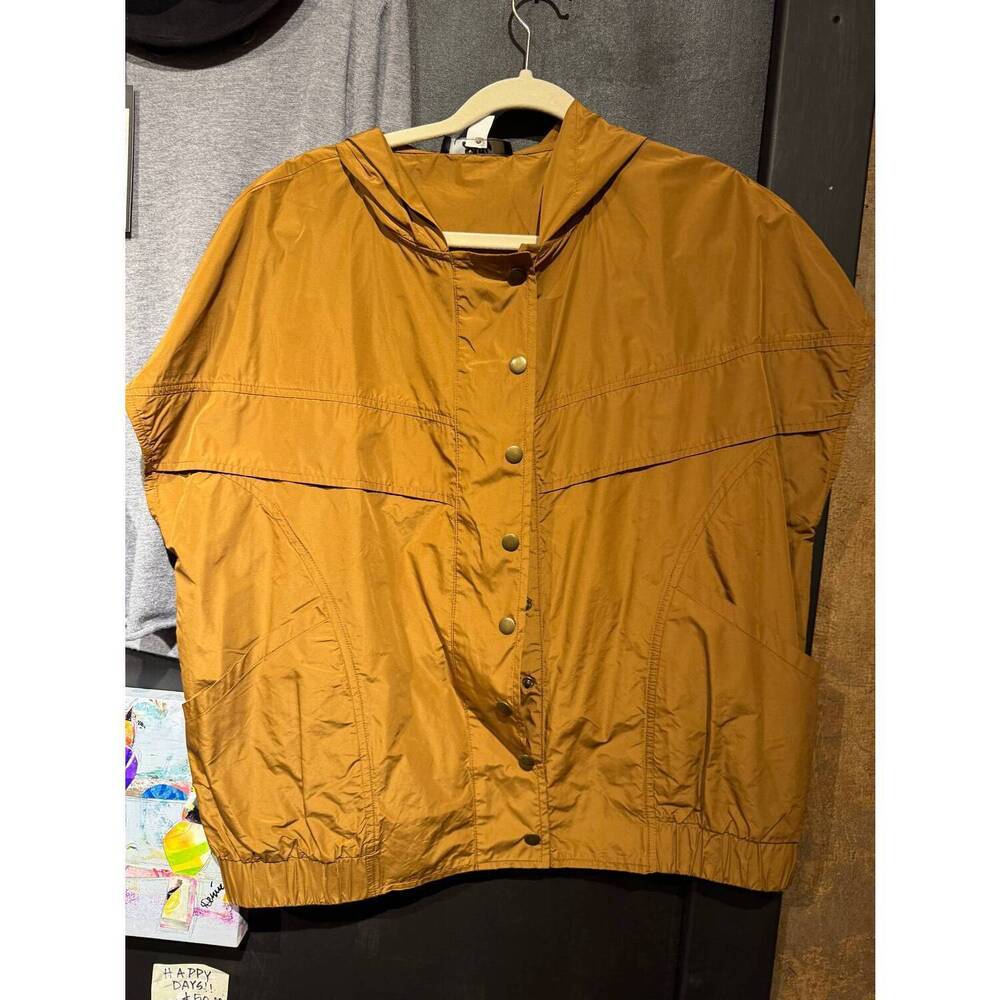 NEW EVERSASSY women's sleeveless button down cardigan in brown